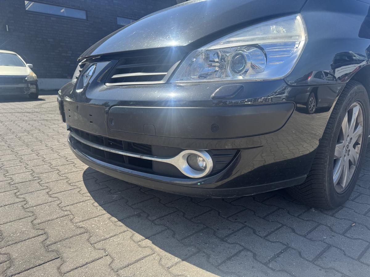 Renault Espace 4 original Sto&szlig;stange Stossf&auml;nger vorn NV676 Schwarz Phase 3 Bj.2011